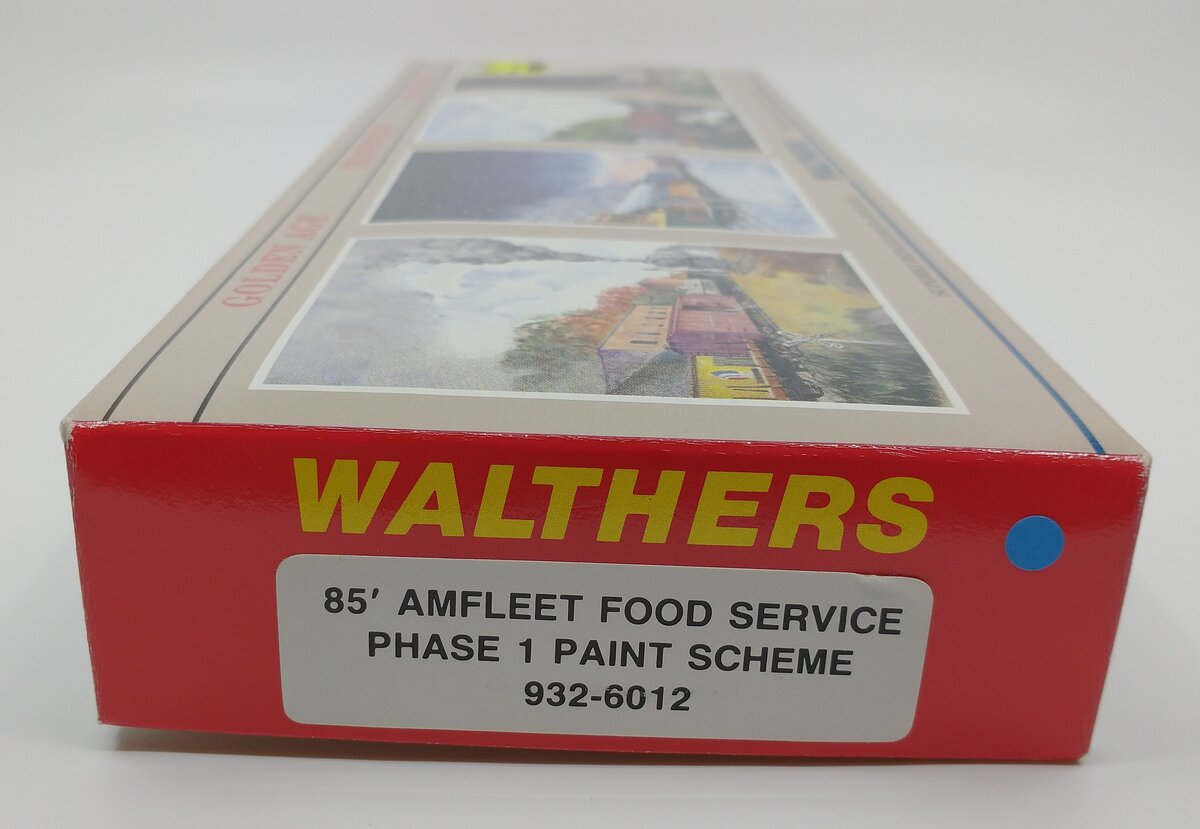 Walthers 932-6012 HO Amtrak 85' Amfleet Food Service Phase I Paint Scheme MT/Box