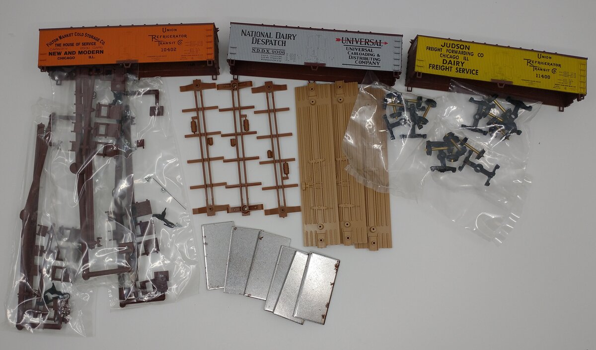 Walthers 932-9110 HO 40' Reefer Cold Storage (Pack of 3) NIB