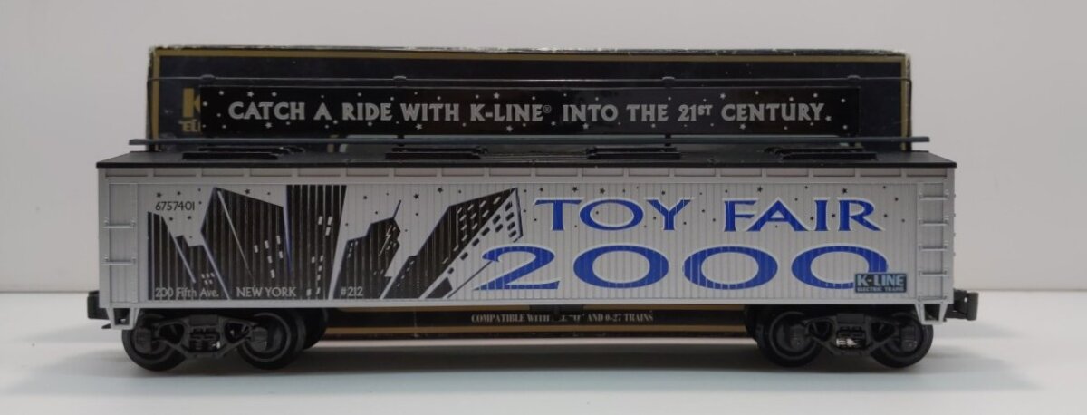 K-Line K675-7401 O Gauge Toy Fair Keokuk Vat Car LN/Box
