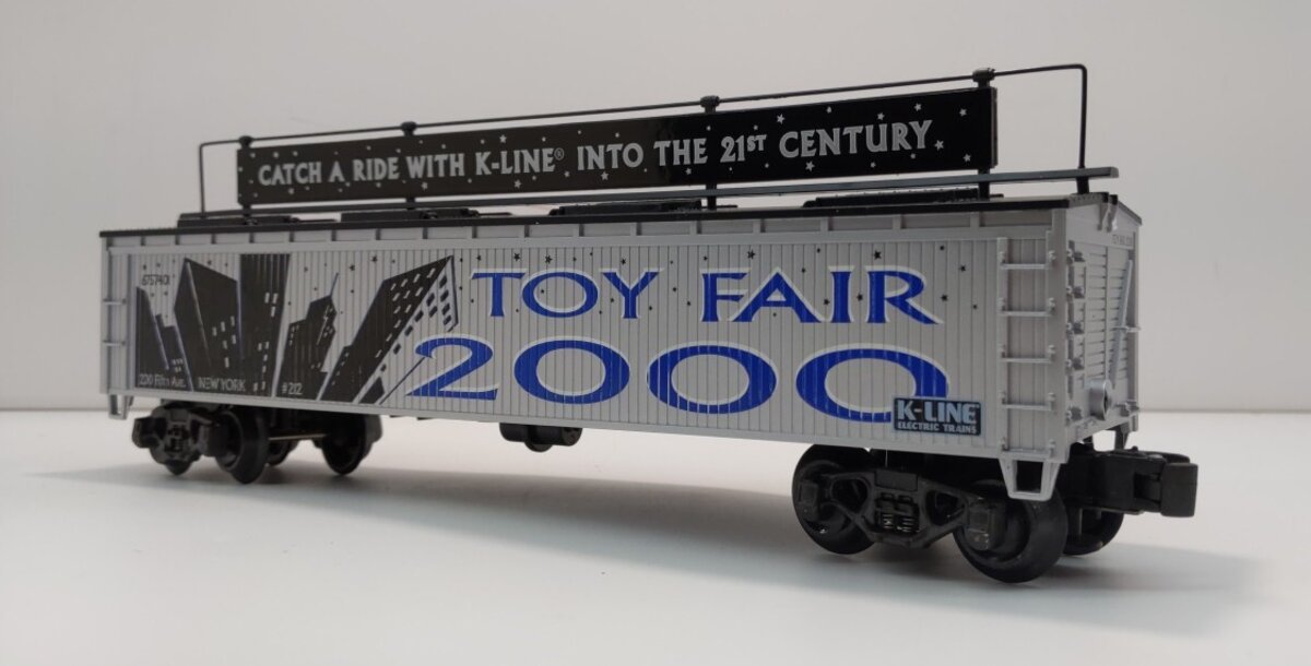 K-Line K675-7401 O Gauge Toy Fair Keokuk Vat Car LN/Box