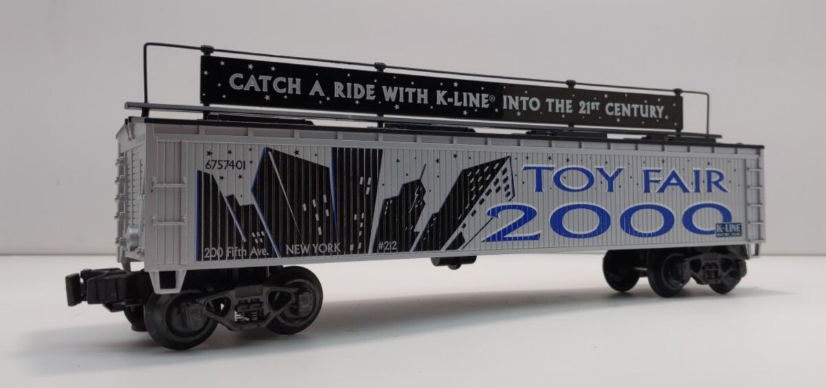 K-Line K675-7401 O Gauge Toy Fair Keokuk Vat Car LN/Box