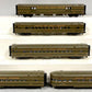 MTH 20-6536 O Gauge Chicago North Western 70' Streamlined Passenger Car Set LN/Box