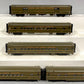 MTH 20-6536 O Gauge Chicago North Western 70' Streamlined Passenger Car Set LN/Box