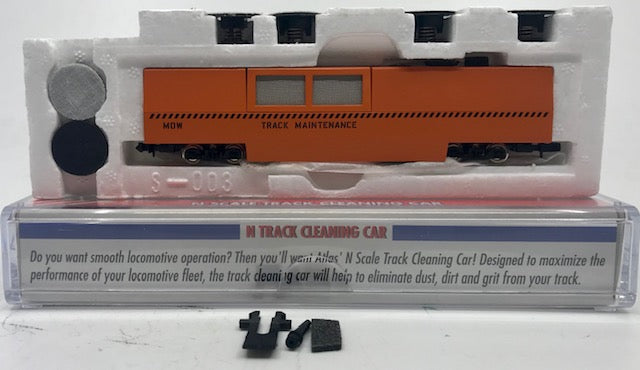Atlas 32554 Track Cleaing Car MOW LN/Box