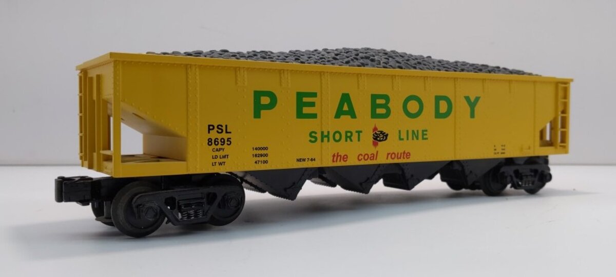 MTH 30-79117 Peabody Hopper Car w/ Operating Coal Load EX