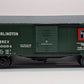 Williams WAL43 O Gauge Burlington Route (Green) Box Car #70034 NIB