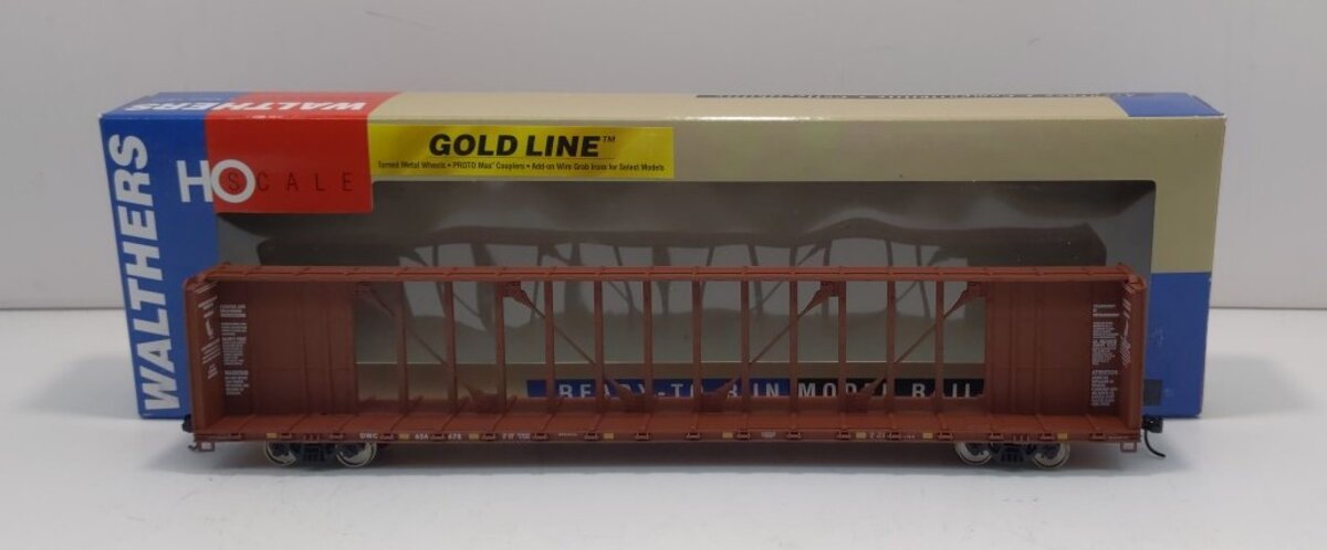 Walthers 932-41451 HO DWC 72' Centerbeam Flat Car #626678 MT/Box
