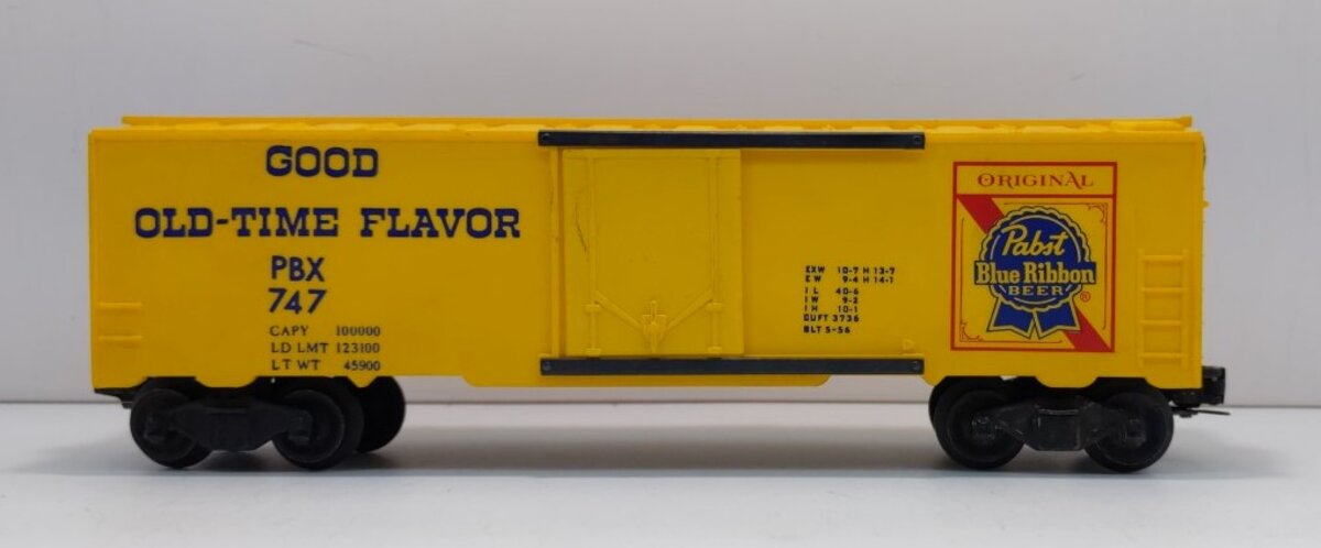 KMT 747 Pabst Blue Ribbon Boxcar RARE LN/Box