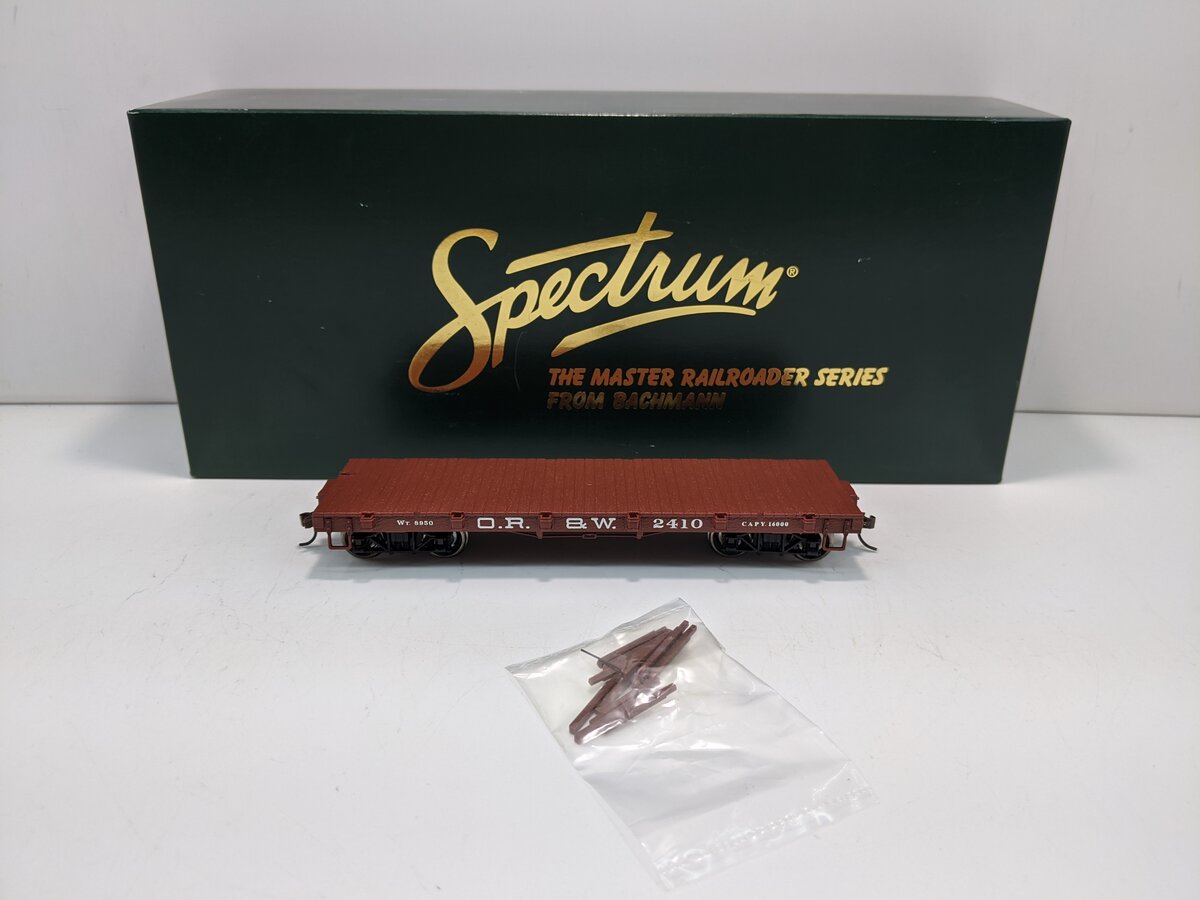 Spectrum 27329 On30 Ohio River & Western Flat car w/ Stakes NIB