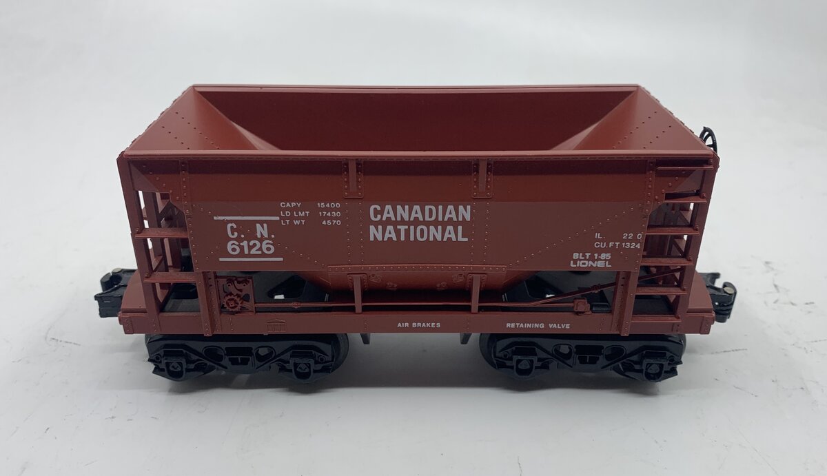 Lionel 6-6126 O Gauge Canadian National Ore Car without Load EX/Box