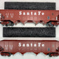 MTH 20-97058 O Gauge Santa Fe Premier 4-Bay Hopper Car Set (Set of 6) LN/Box