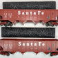 MTH 20-97058 O Gauge Santa Fe Premier 4-Bay Hopper Car Set (Set of 6) LN/Box