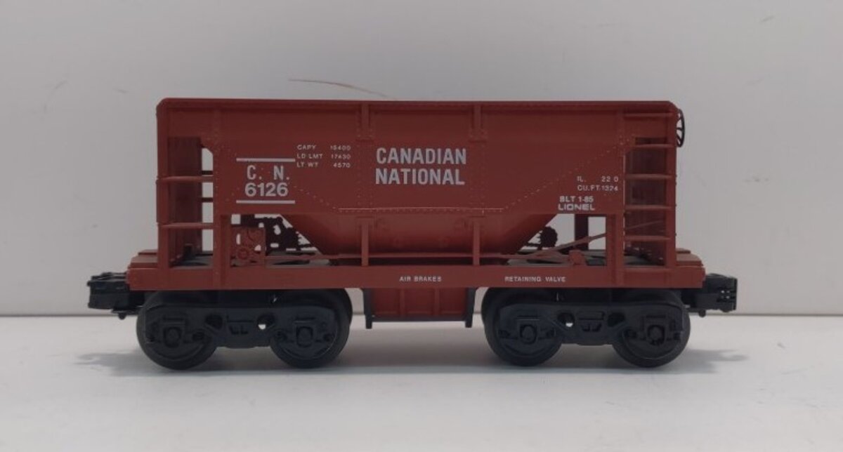 Lionel 6-6126 O Gauge Canadian National Ore Car without Load EX/Box