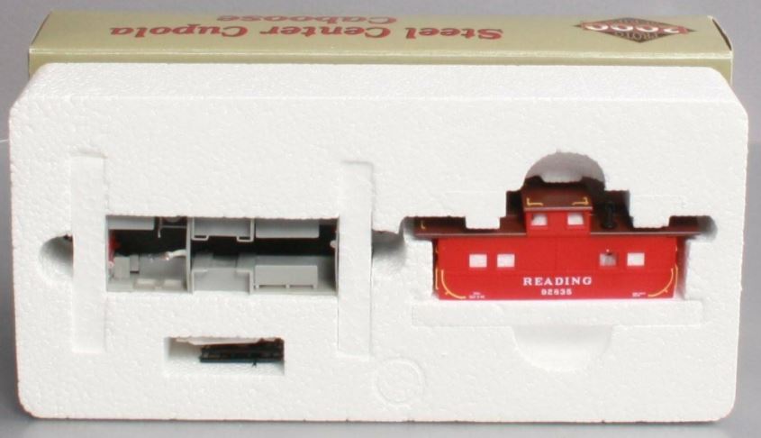 Proto 2000 8233 HO Scale Reading Steel Center Cupola Caboose #92835 [Lighted] LN/Box