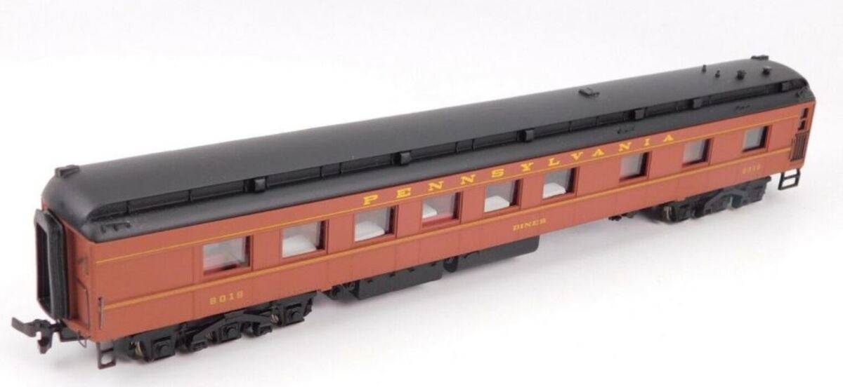 Bachmann Spectrum 89014 HO Scale Pennsylvania Railroad Diner Car #8019 MT/Box