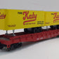 Athearn 92391 HO Scale Ready To Roll MKT 50' Flat with 2-25' Trailers # 13838