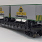 Athearn 92390 HO Scale Erie #7457 50' Flatcar With Two 25' Trailers LN/Box