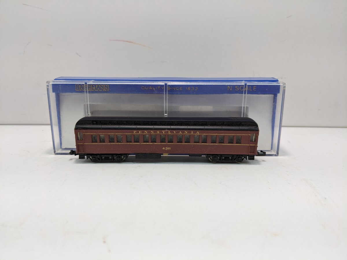 Bachmann 74264 N Scale Pennsylvania 65' Illuminated Standard Coach LN/Box