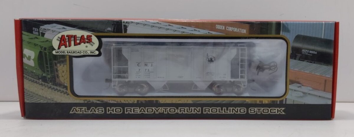 Atlas 1849-1 HO Scale Jersey Central  PS-2 Covered Hopper #773 LN/Box