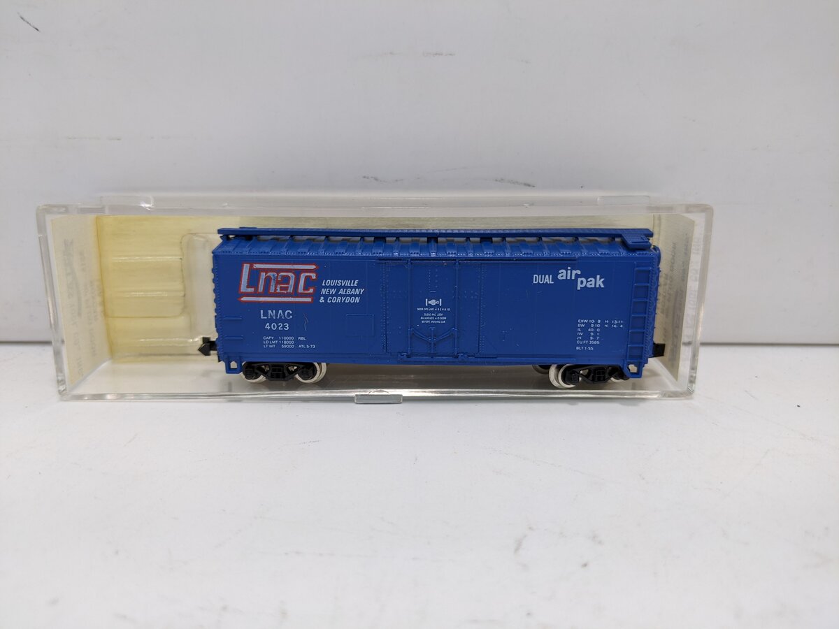 Atlas 3315 N Scale LNAC 40' Boxcar #4023 LN/Box