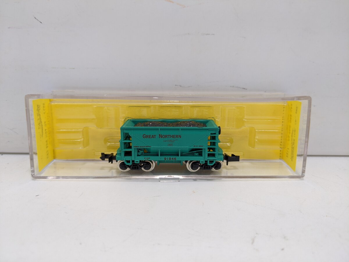 Atlas 3217 N Scale Great Northern 70 Ton Ore Car #91846 LN/Box