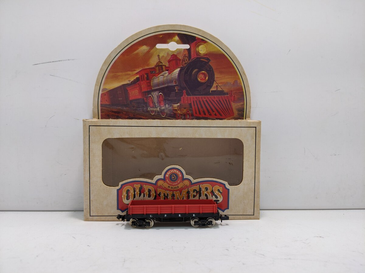 Bachmann 5564 N Scale Union Pacific Old Timers Low Sided Gondola
