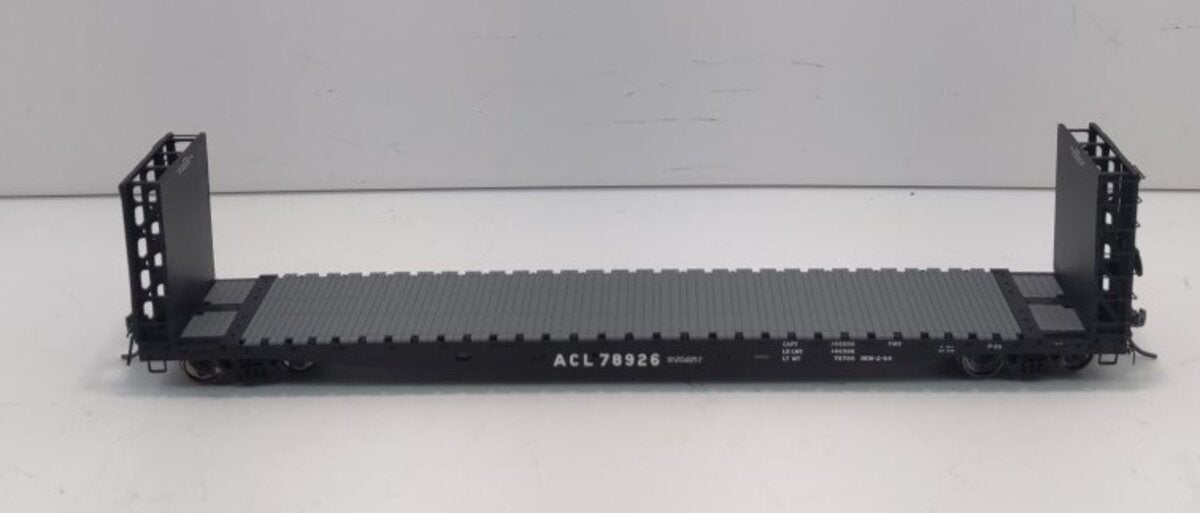 Tangent 11050-02 GCS 60' Flat Car w/Bulkheads ACL Original 1964 #78926 LN/Box