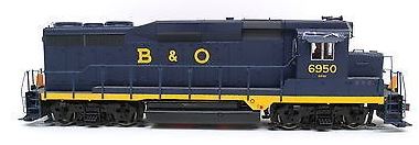 Proto 2000 21513 HO Baltimore & Ohio GP30 Locomotive #6950