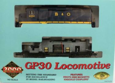 Proto 2000 21513 HO Baltimore & Ohio GP30 Locomotive #6950