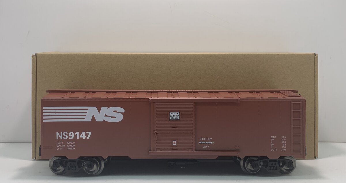 Menards 279-3820 O Norfolk Southern Boxcar EX/Box