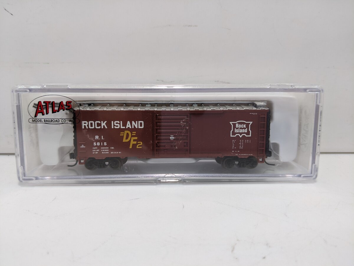 Atlas 34041 Rock Island 5815 40' Box Car LN/Box