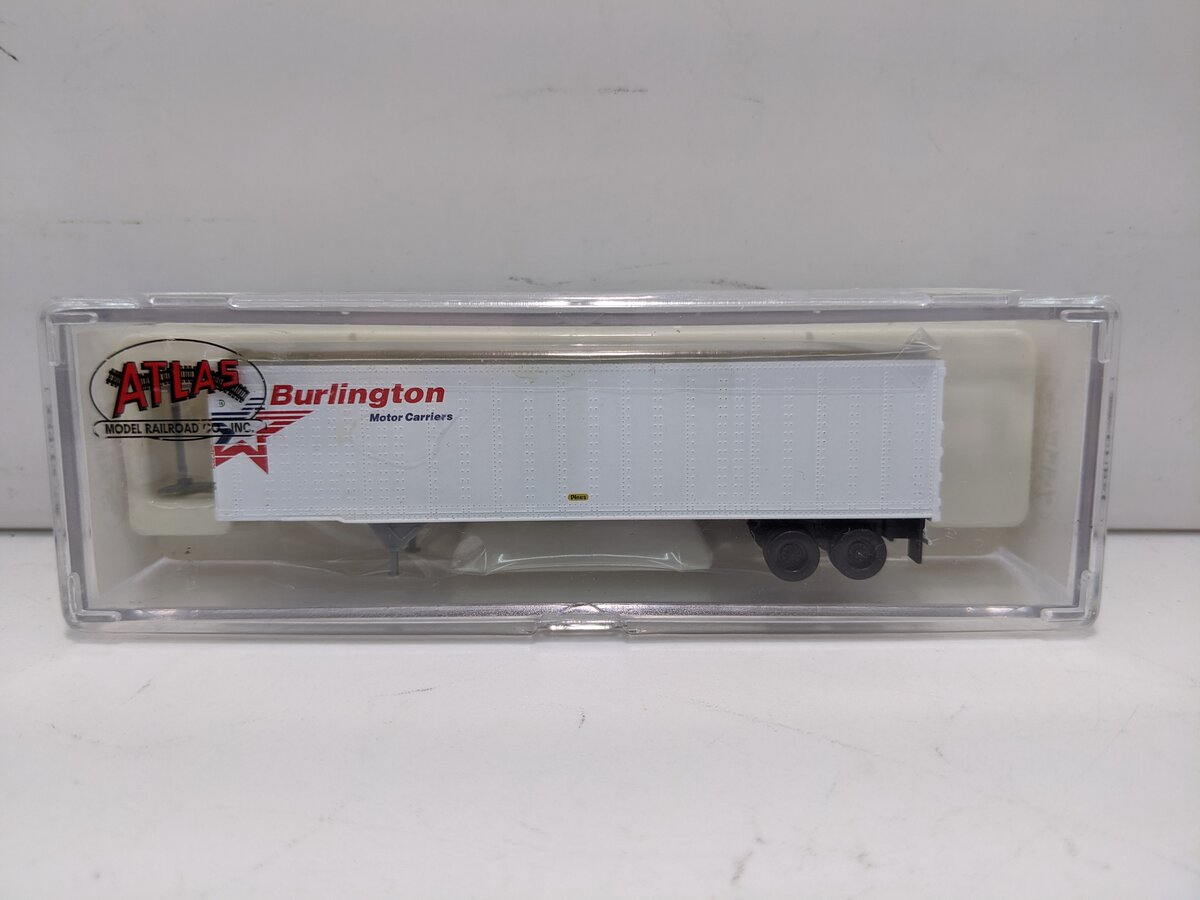Atlas 2969 1:160 N Burlington Motor Carriers 45' Pines Semi Trailer