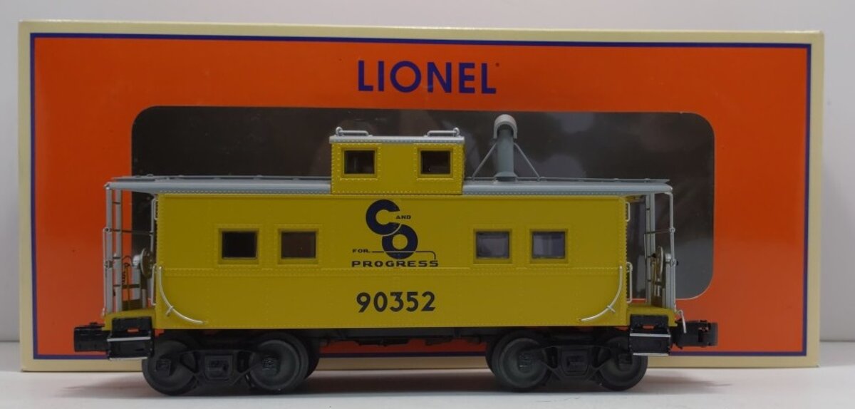 Lionel 6-83360 O Gauge Chesapeake & Ohio Northeast-Style Caboose #90352 LN/Box