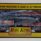 MTH 30-76643 O Long Island Auto Carrier Flat Car with 4 '64 Mercury Marauder