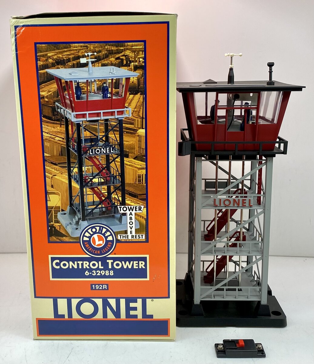 Lionel 6-32988 192 O Gauge Operating Railroad Control Tower EX/Box