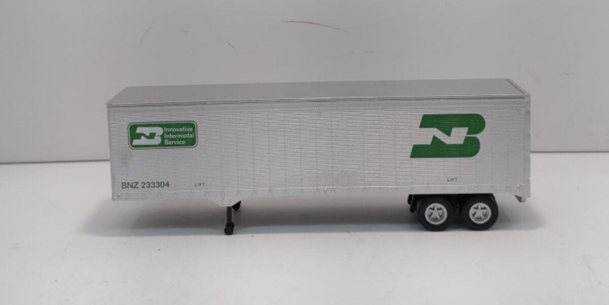 American Models T-3 S Scale Burlington North Semi-Trailer EX/Box
