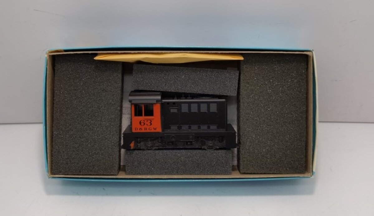 Athearn 2997 HO Rio Grande Miniature Hustler Switcher Diesel Locomotive