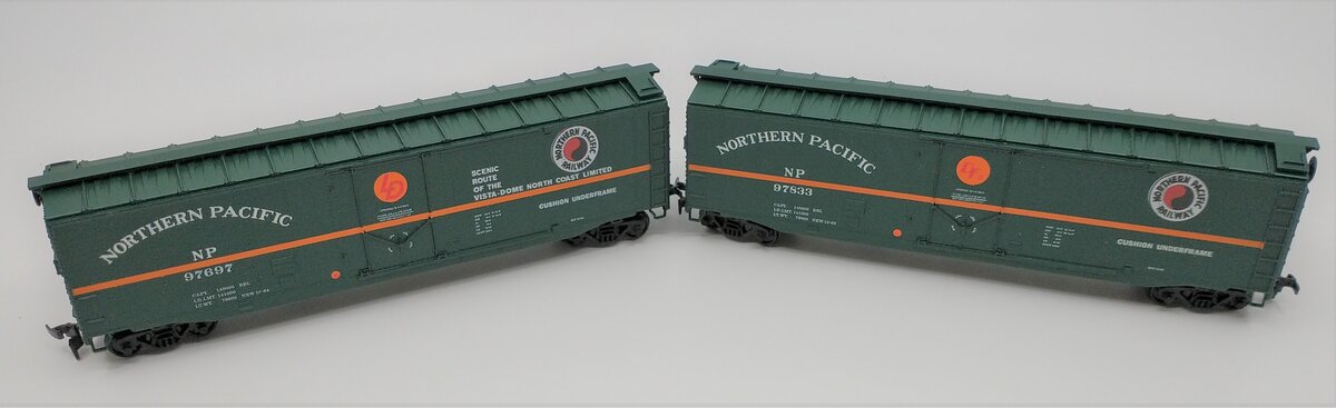 Athearn 2309 HO Northern Pacific Special Edition 50' Boxcar Kit (Set of 2)