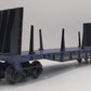 Lionel 6-16396 O Gauge Alaska Railroad Flatcar with Bulkheads and Stakes LN/Box