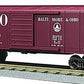 MTH 30-7429 O Gauge Baltimore & Ohio Rounded Roof Boxcar #385186 LN/Box