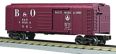 MTH 30-7429 O Gauge Baltimore & Ohio Rounded Roof Boxcar #385186 LN/Box