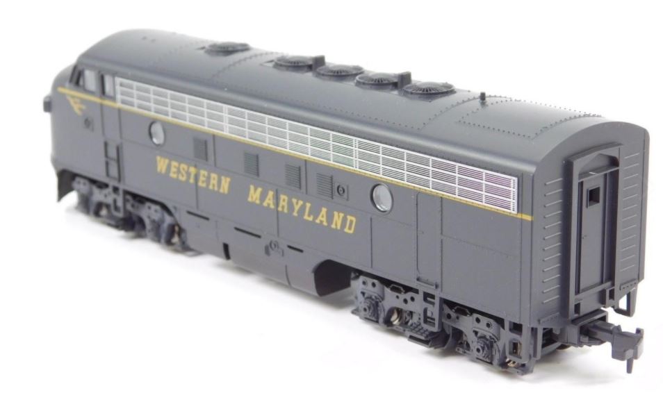 Stewart Hobbies 9150 HO Western Maryland F7A Phase I Late Powered Locomotive LN/Box