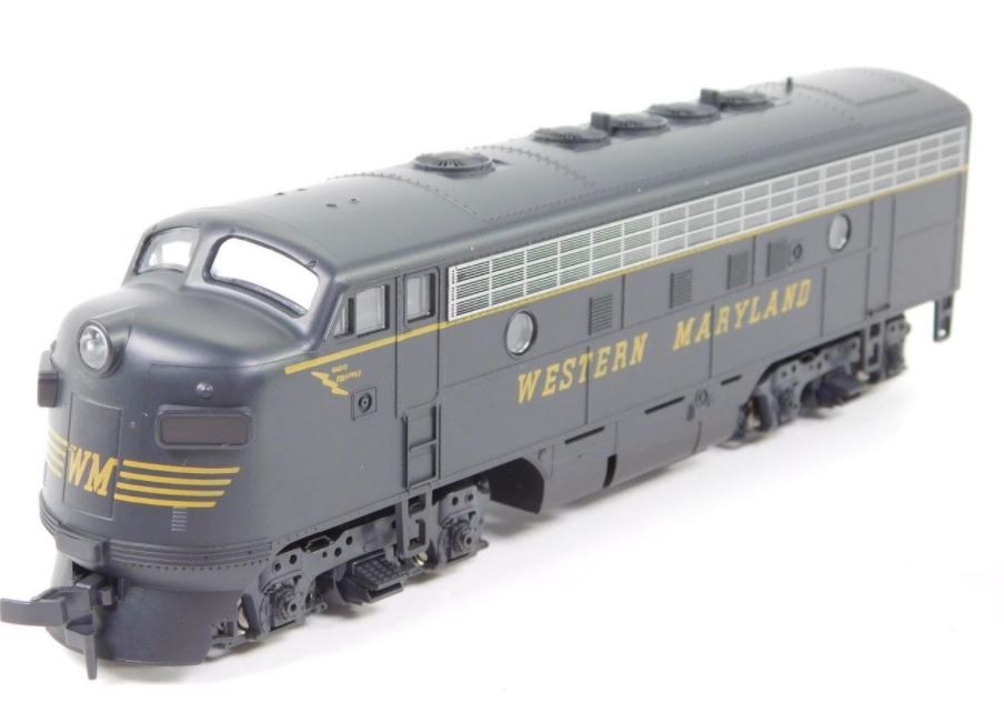 Stewart Hobbies 9150 HO Western Maryland F7A Phase I Late Powered Locomotive LN/Box
