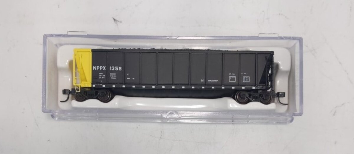 Atlas 43801-10 43801-9 N Scale Nebraska Public Power Coalveyor #1355 LN/Box
