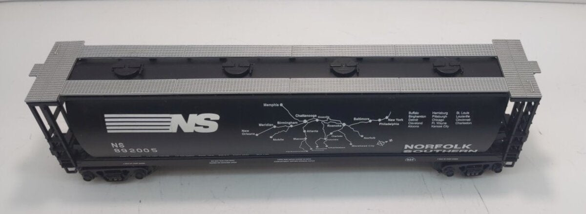MTH 30-75178 Norfolk Southern 4-Bay Cylindrical Hopper #892005 LN/Box