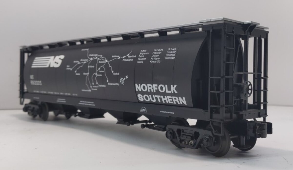 MTH 30-75178 Norfolk Southern 4-Bay Cylindrical Hopper #892005 LN/Box