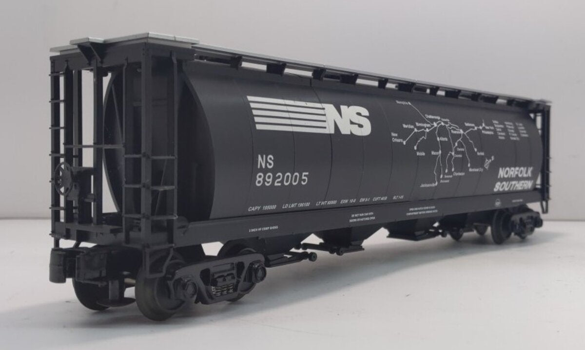 MTH 30-75178 Norfolk Southern 4-Bay Cylindrical Hopper #892005 LN/Box