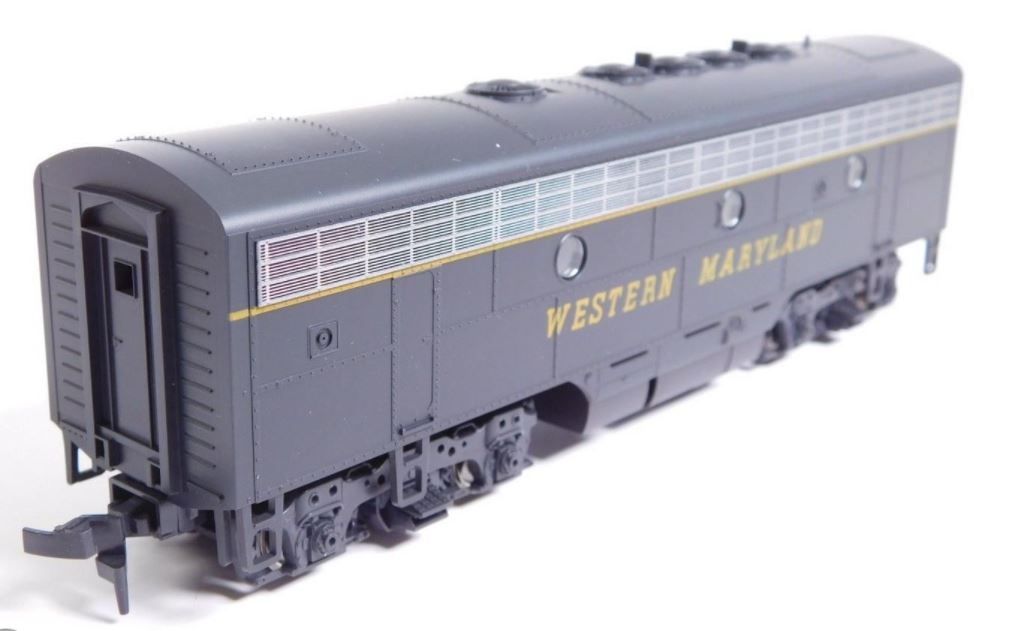 Stewart Hobbies 9151 HO Western Maryland F7B Phase I Late Pwd-Speed Locomotive LN/Box