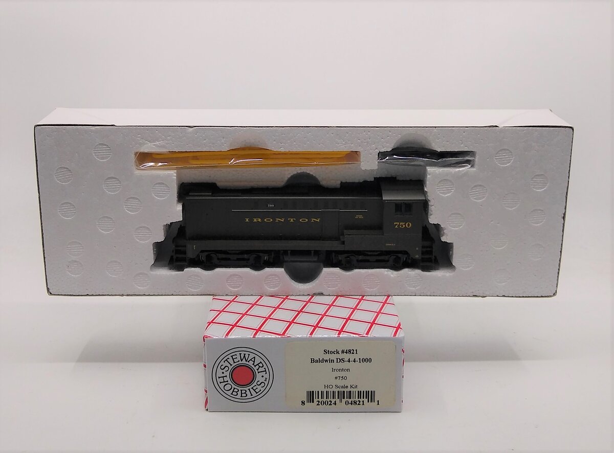Stewart 4821 HO Ironton Baldwin DS-4-4-1000 Diesel Locomotive #750