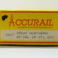 Accurail 3007 Great Northern 40' Box Car #3007